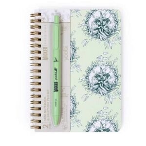 Yoobi X Wicked Mini Spiral Notebook and Pen Set